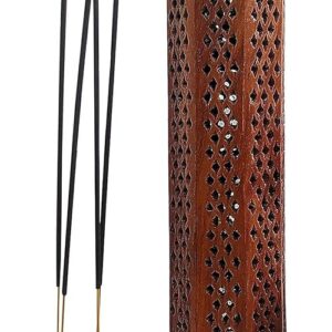 Wooden Handmade Tower Incense Holder