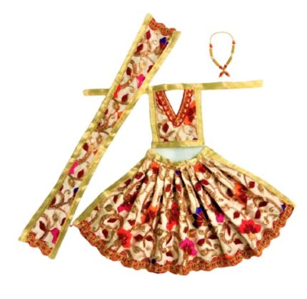 Divine Idol of Maa Durga: Depicts Sherawali Mata riding a lion, symbol of power