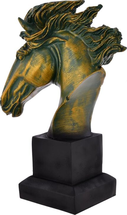 Horse Face Statue for Home Decor Showpiece