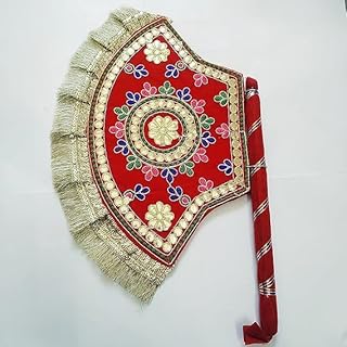 Traditional Handcrafted Wedding Fan | Shadi Ka Pankha
