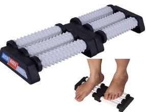 Acupressure foot roller pyramidal