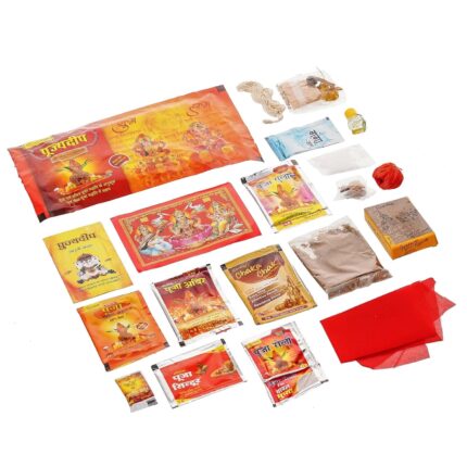 Lakshmi Puja Samagri Kit | Diwali Pooja Saman for Daily & Festival Rituals | Diwali Decoration Items for Home Decor